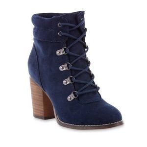 SM New York Women's Giulianna Navy Bootie